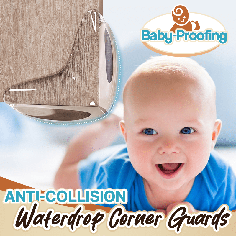 Anti-Collision Furniture Waterdrop Corner Guards (10/20/40PCS)